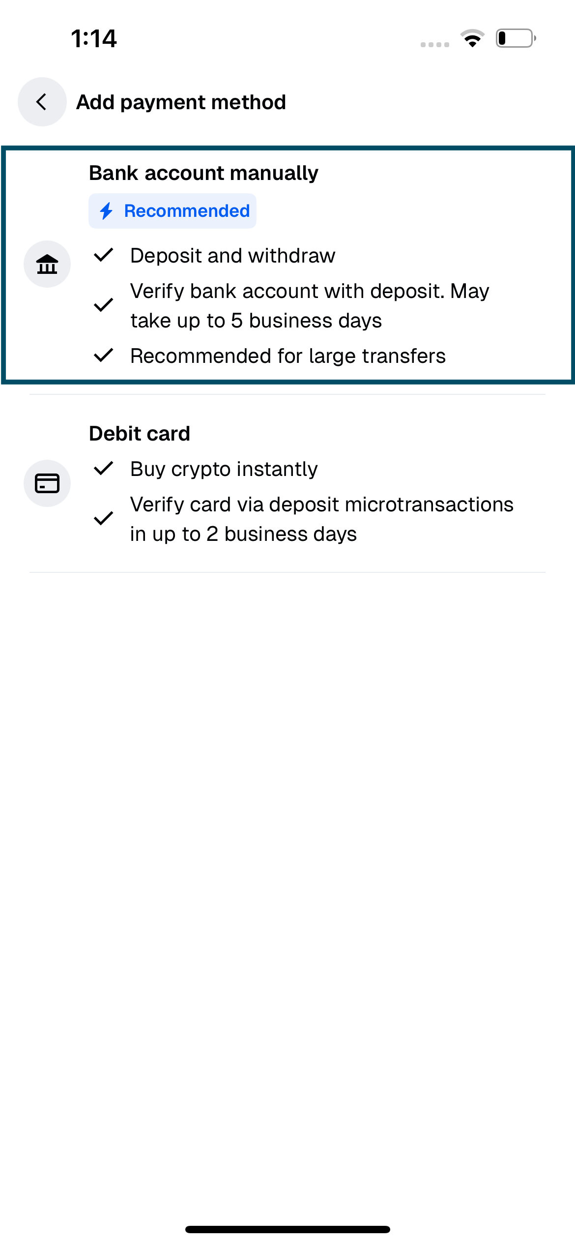 How do I add my Bank Account? (Non-U.S. Customers) – Gemini