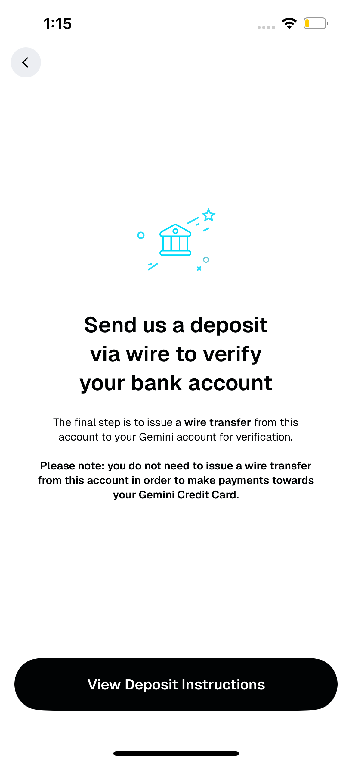 How do I add my Bank Account? (Non-U.S. Customers) – Gemini